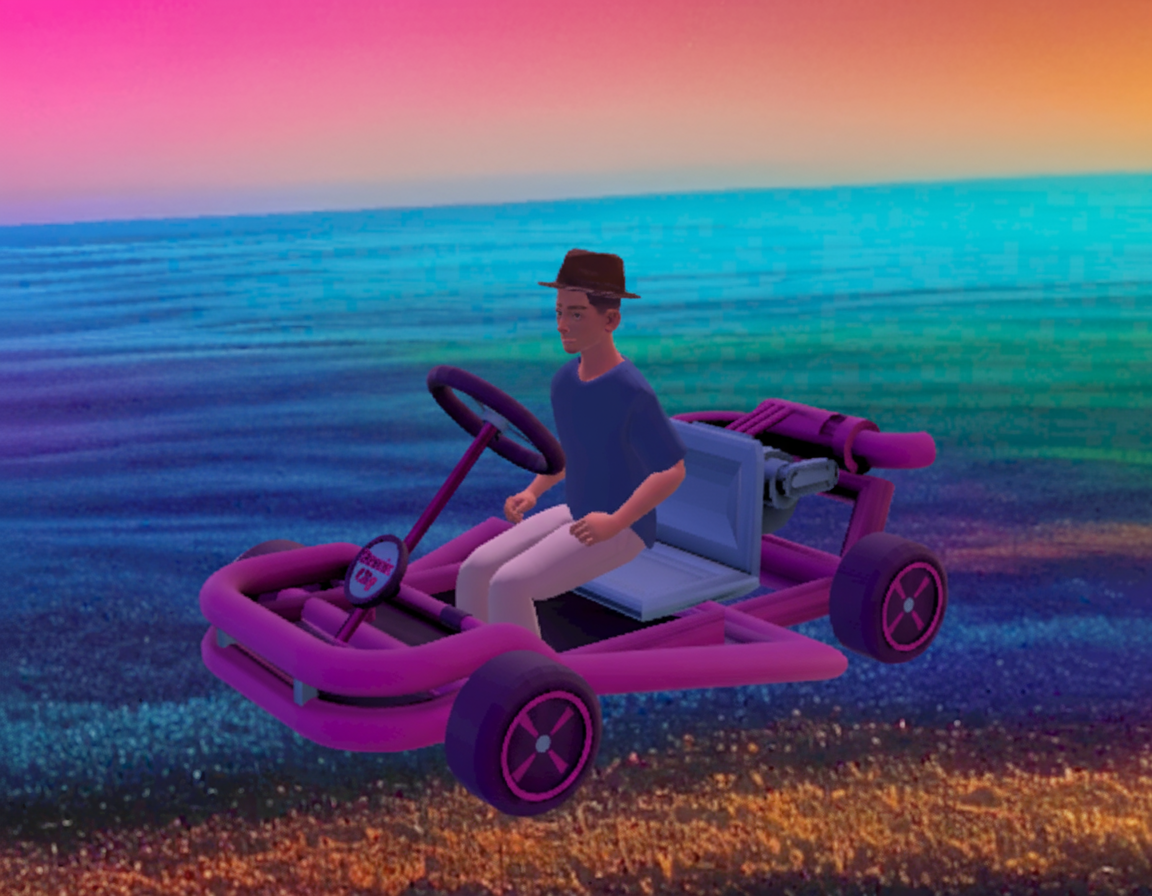 Flying Go-Kart