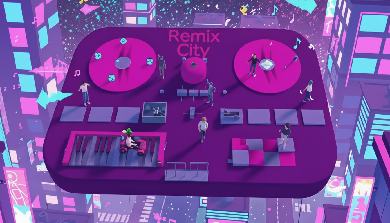 Remix City Horizon Worlds